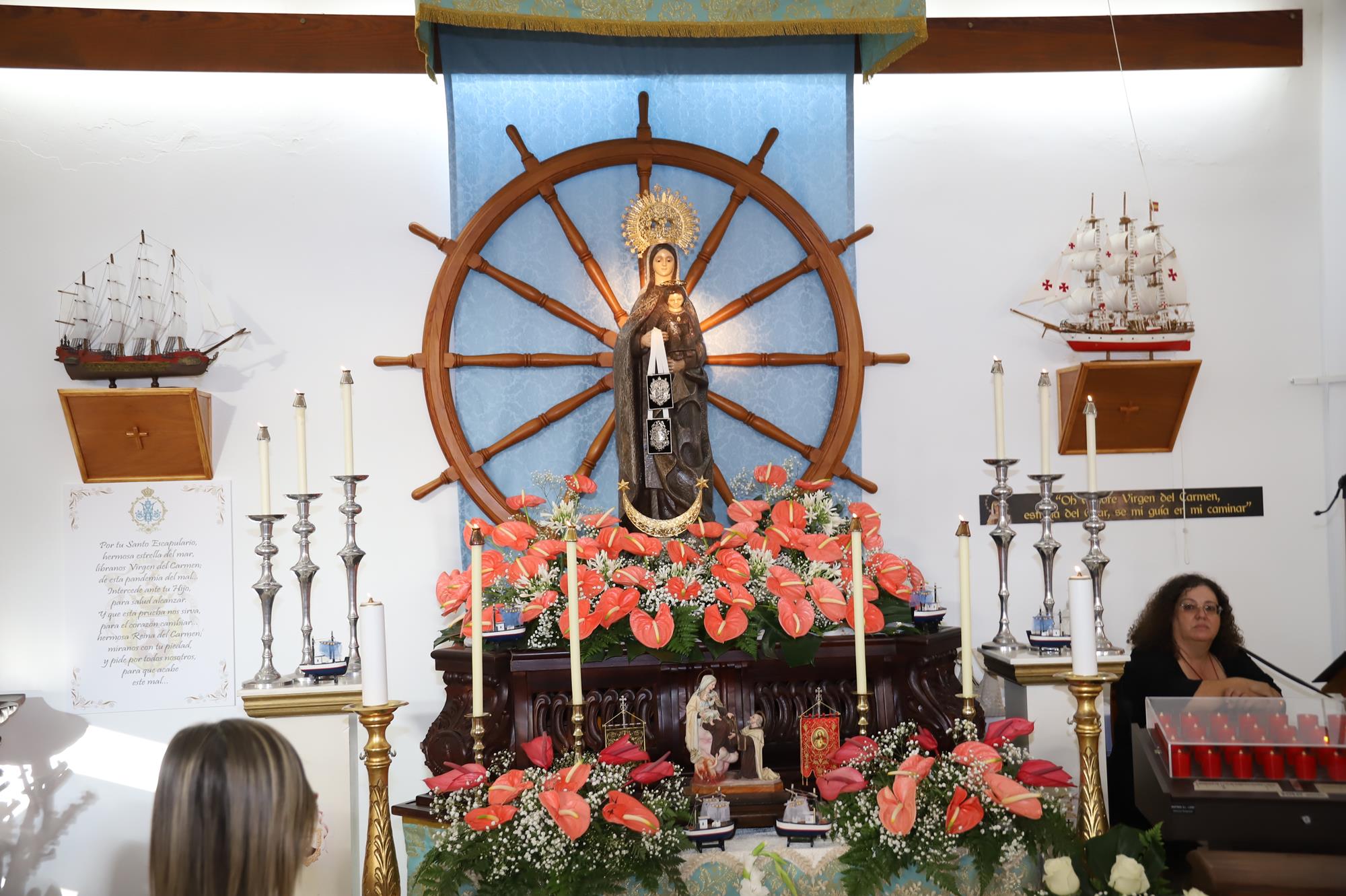 Valterra celebra el día de la Virgen del Carmen en Valterra