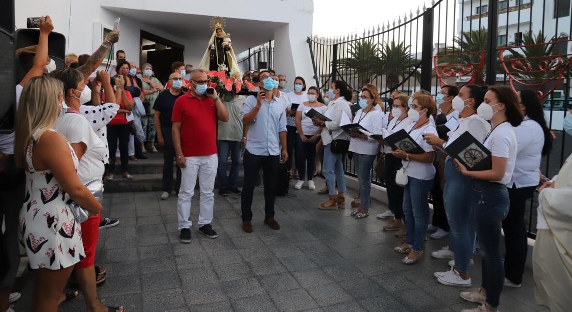 Misa  de la Virgen del Carmen