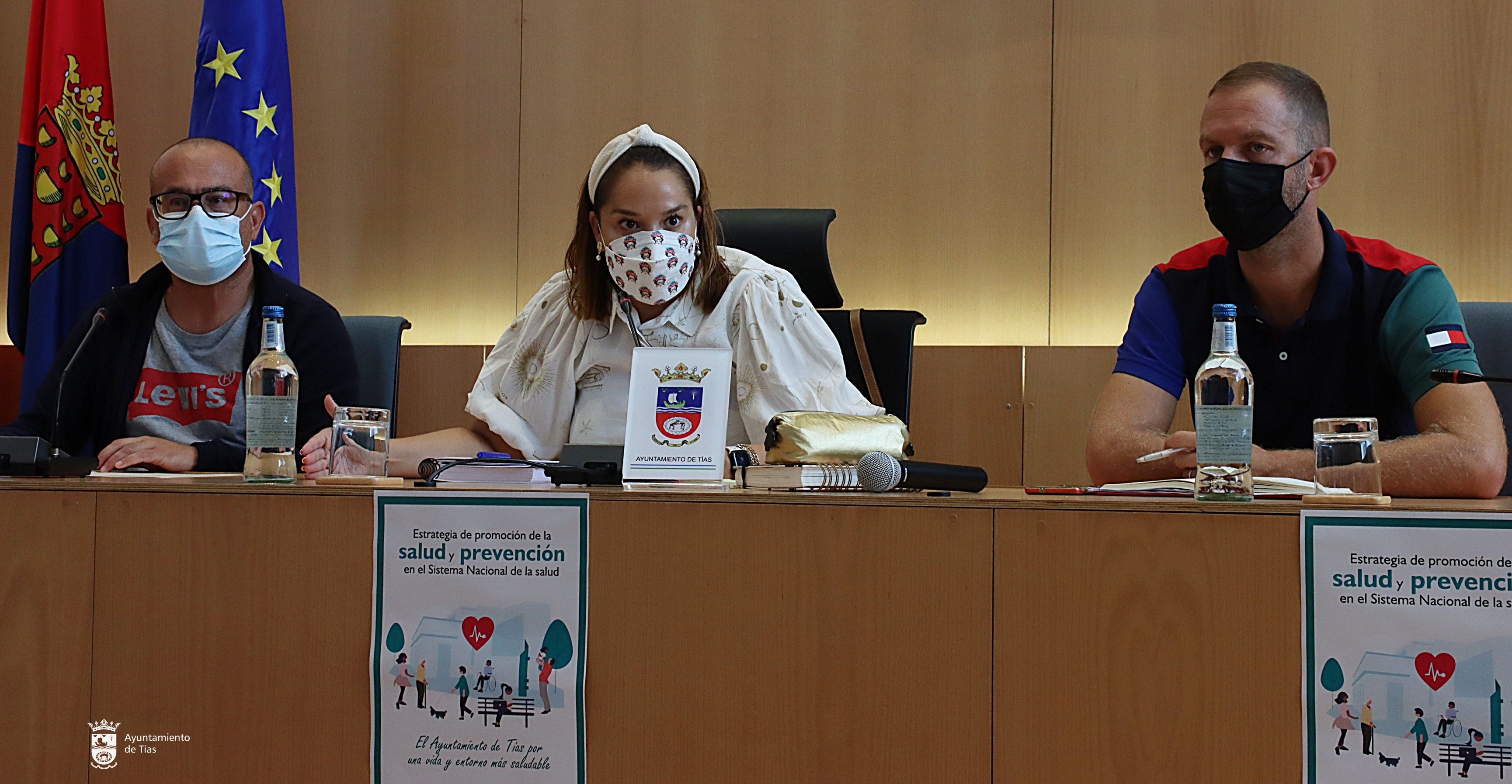 Reunión de la mesa de coordinación de Salud en el Ayuntamiento de Tías