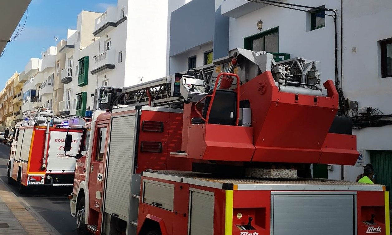 Incendio en Arrecife