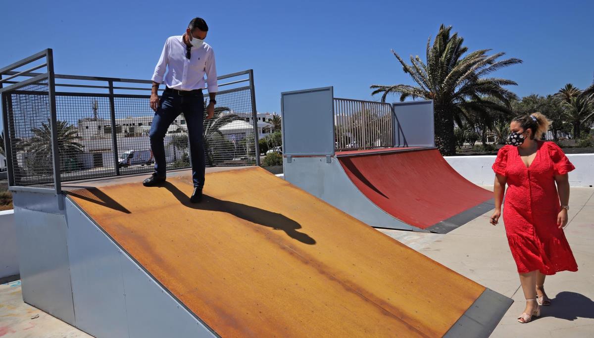 Teguise repara y dinamiza sus skateparks