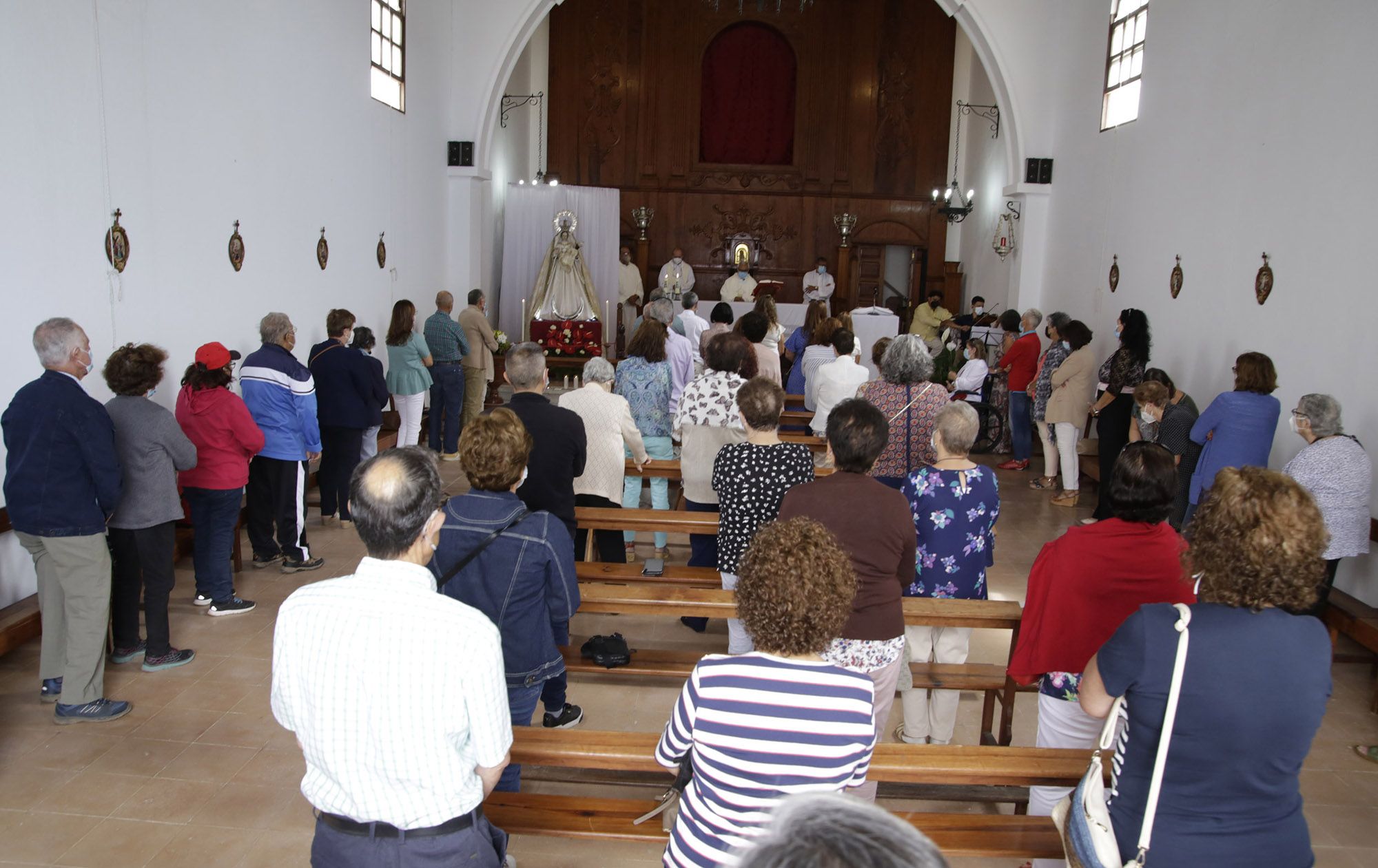 Misa por las fiestas de las Nieves 2021 