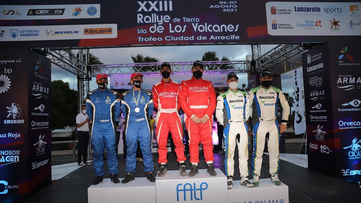 Entrega de premios del XXIII Rallye Isla de Los Volcanes