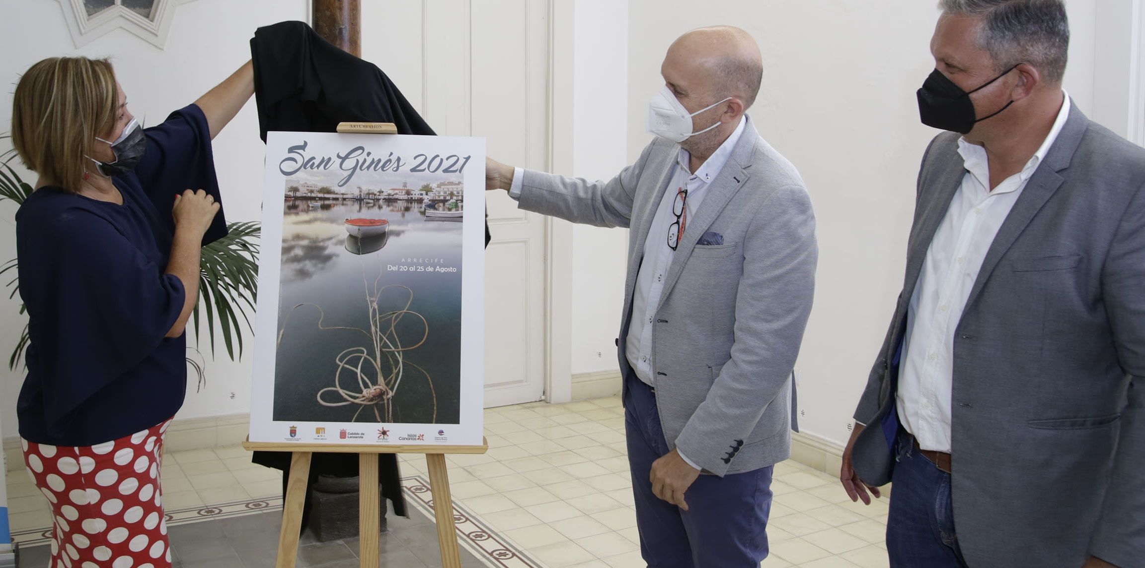 Cartel de las fiestas de San Ginés 2021