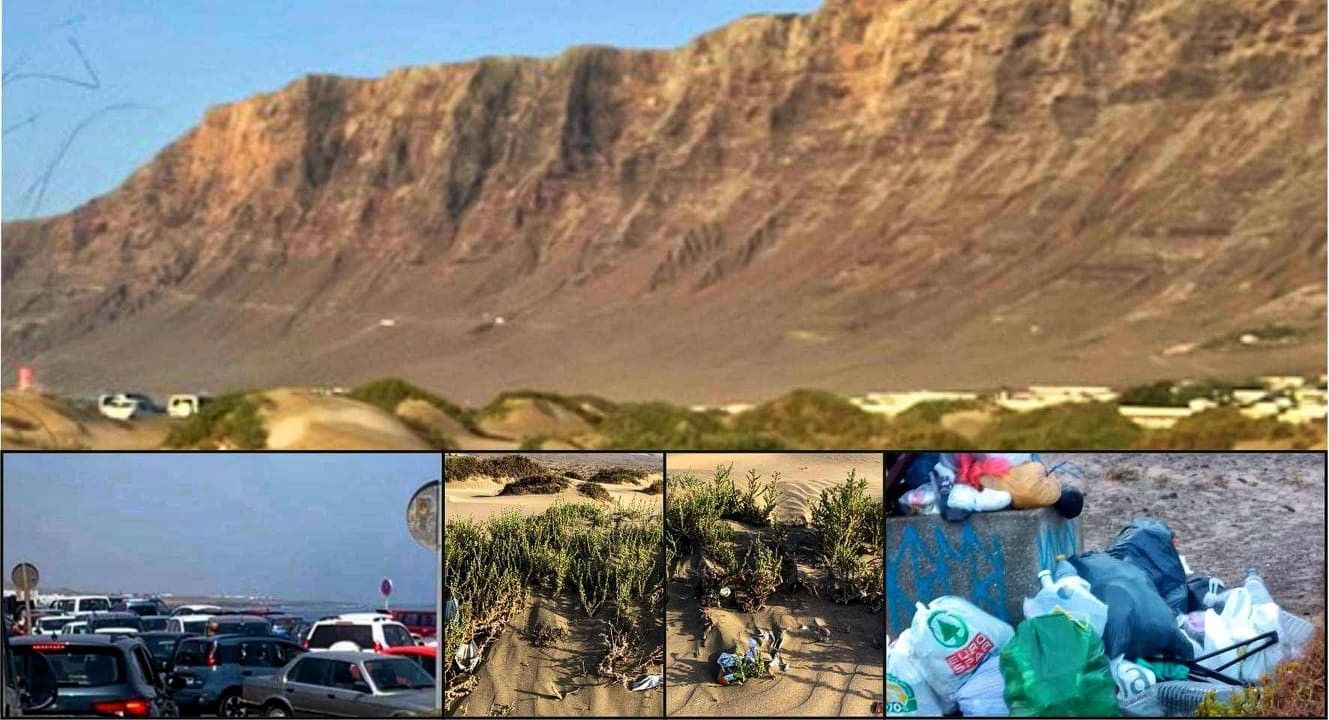 Denuncia de Ecologistas en Acción sobre la saturación de Famara