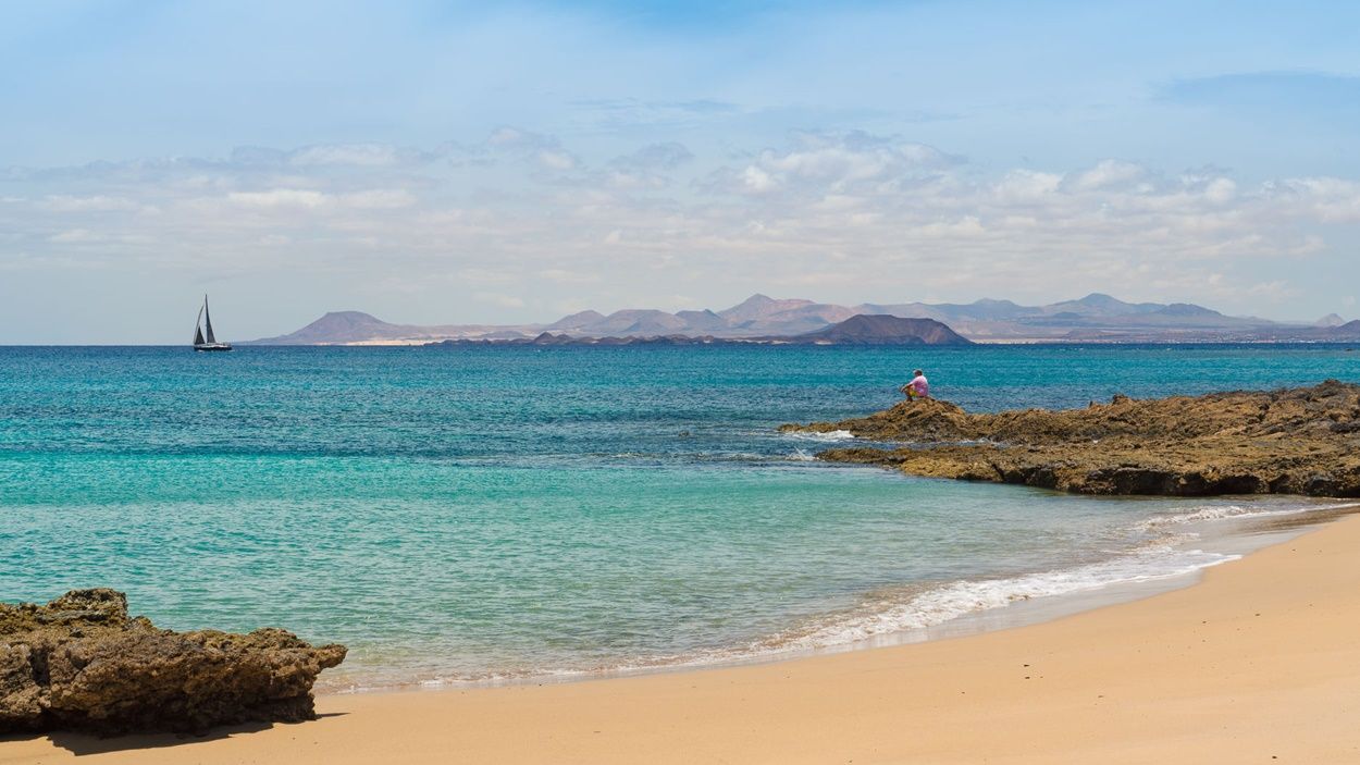 Playa de Papagayo, en Lanzarote