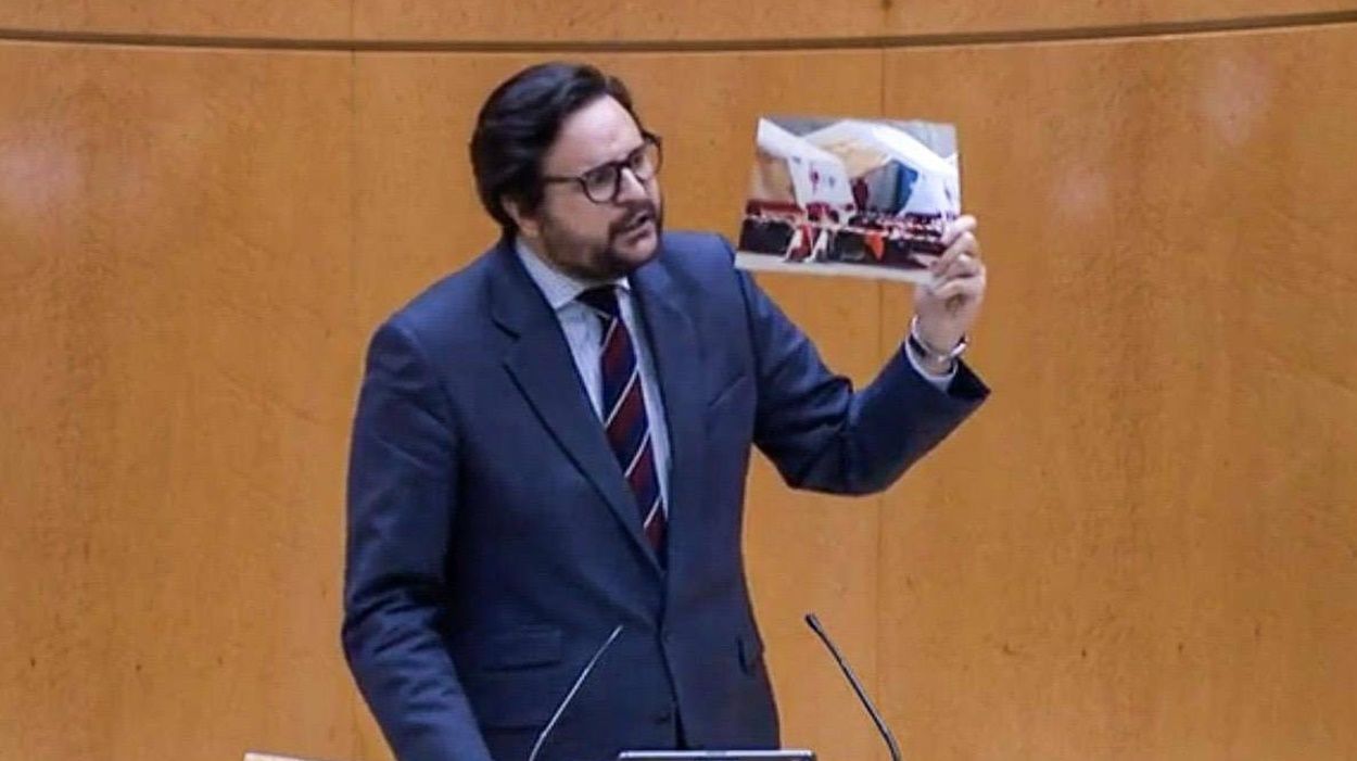 El senador del PP por Gran Canaria, Sergio Ramos