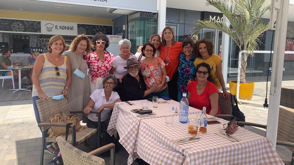 Reencuentro de las pioneras del balonmano femenino en Lanzarote