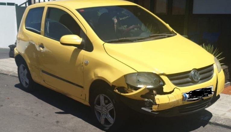 Choque de dos vehículos en Mancha Blanca