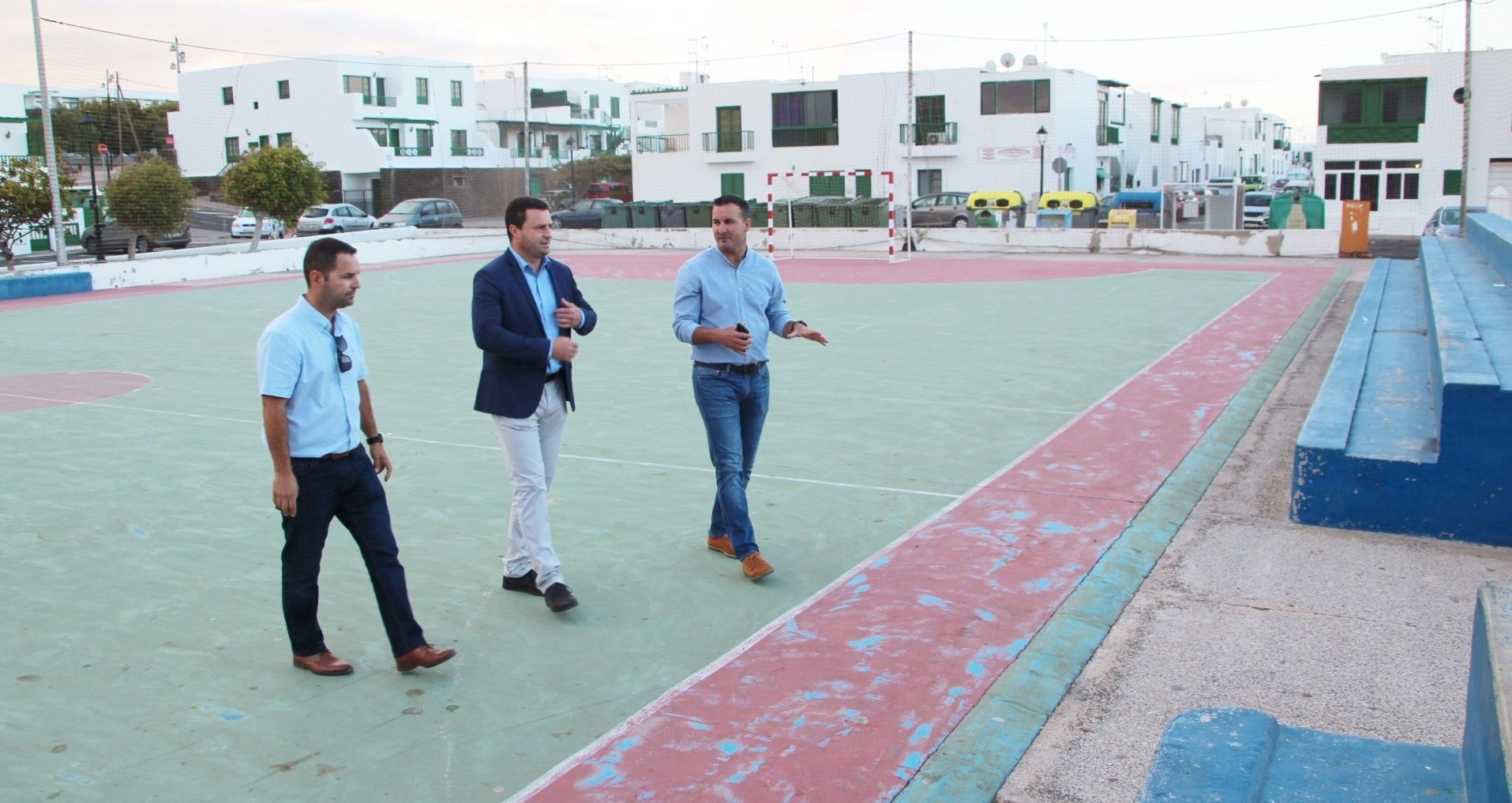 Cancha deportiva de Playa Blanca