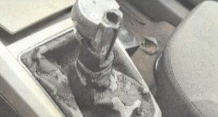 Interior de un vehículo de la Policía Local de Teguise