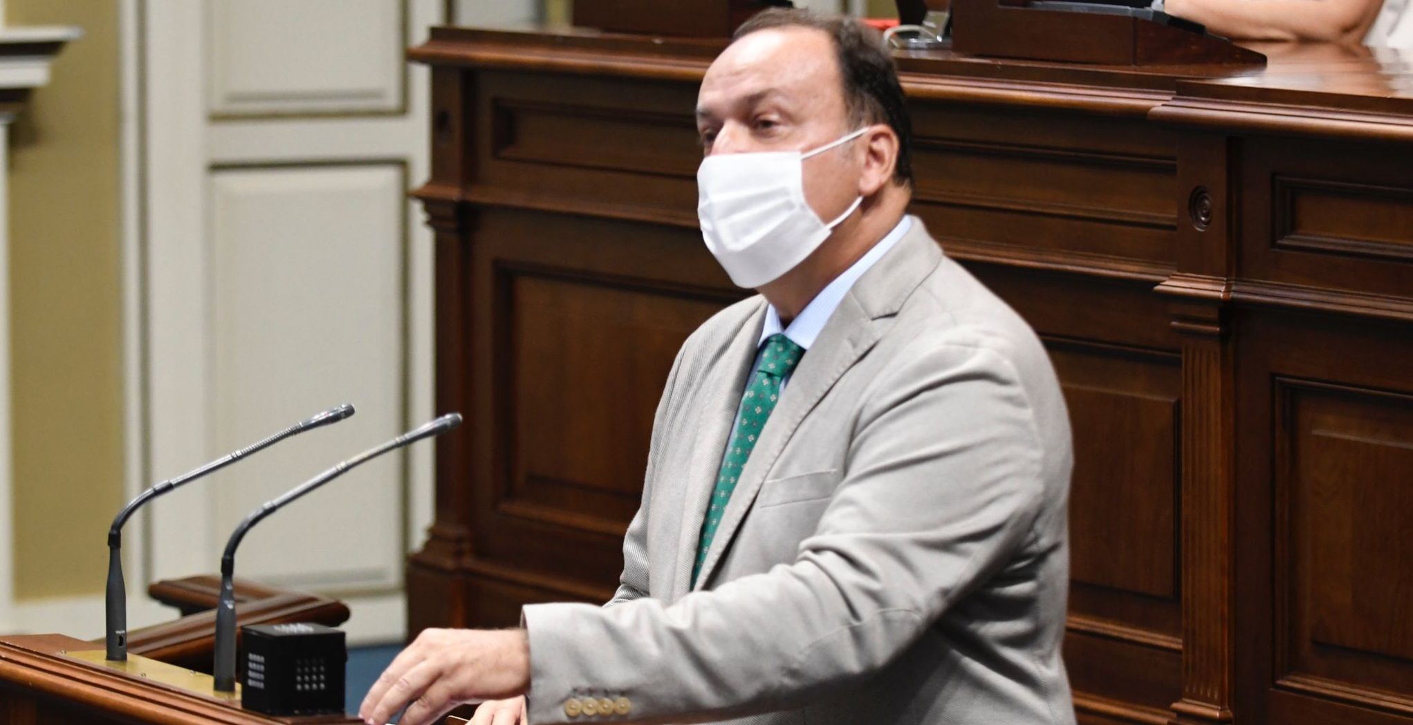 Ricardo Fernández de la Puente, portavoz de Ciudadanos en el Parlamento de Canarias