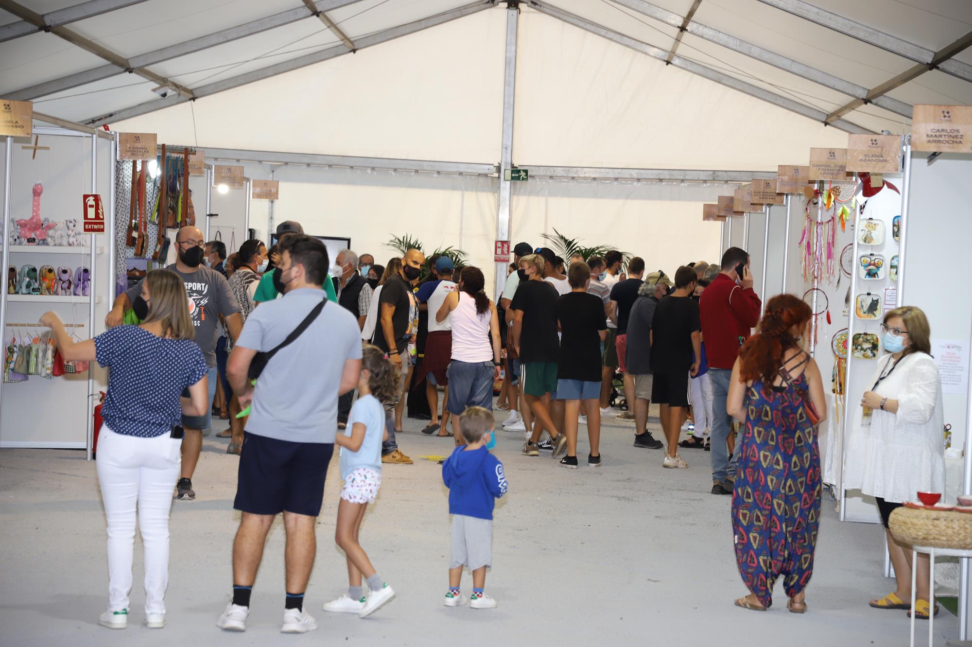 Inauguración de la XXXII Feria de Artesanía