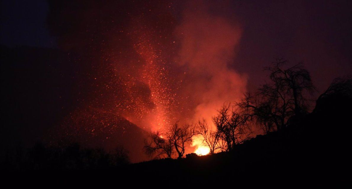 El volcán de Cumbre Vieja de La Palma- Kike Rincón - Europa Press