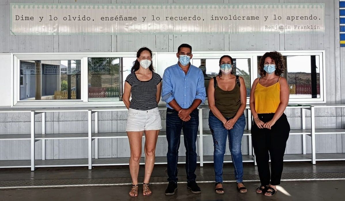 Nueva Canarias se reúne con el AMPA del CEIP Costa Teguise