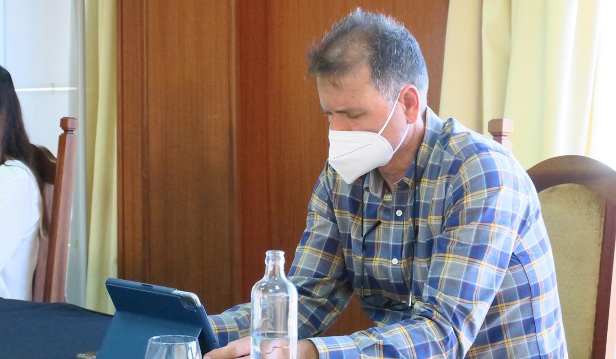 Domingo Cejas, consejero de Coalición Canaria en el Cabildo