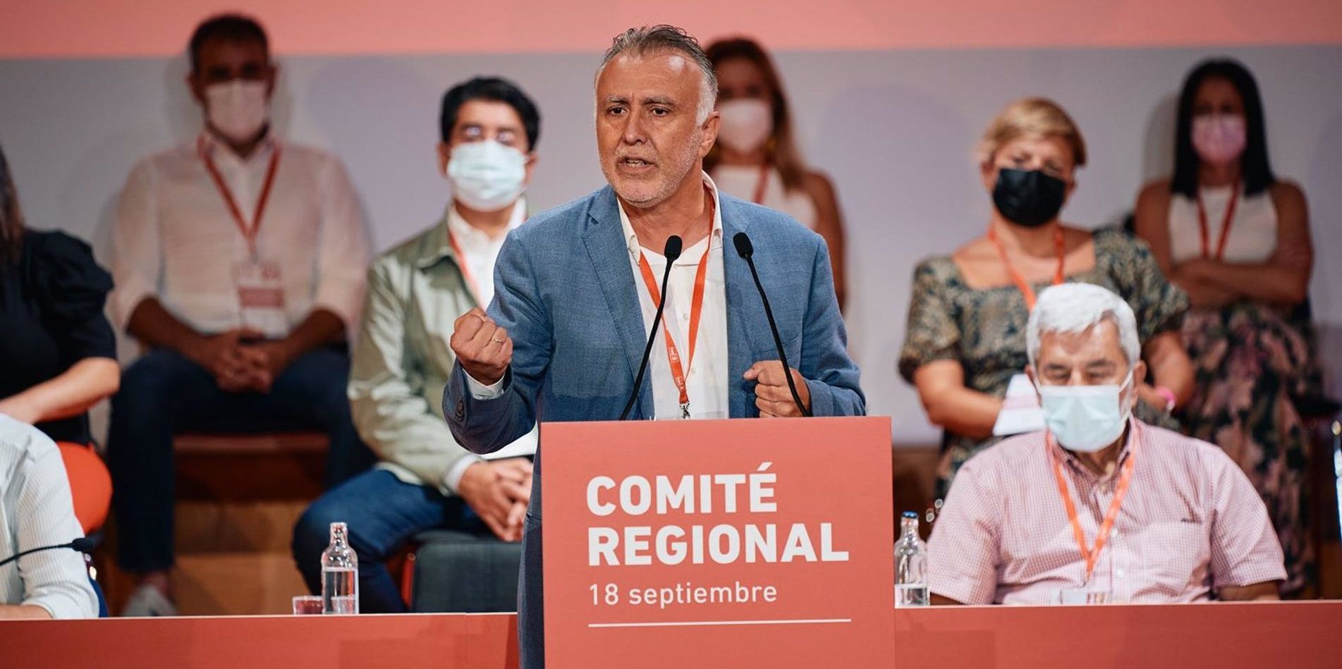 Ángel Víctor Torres, secretario general del PSOE en Canarias