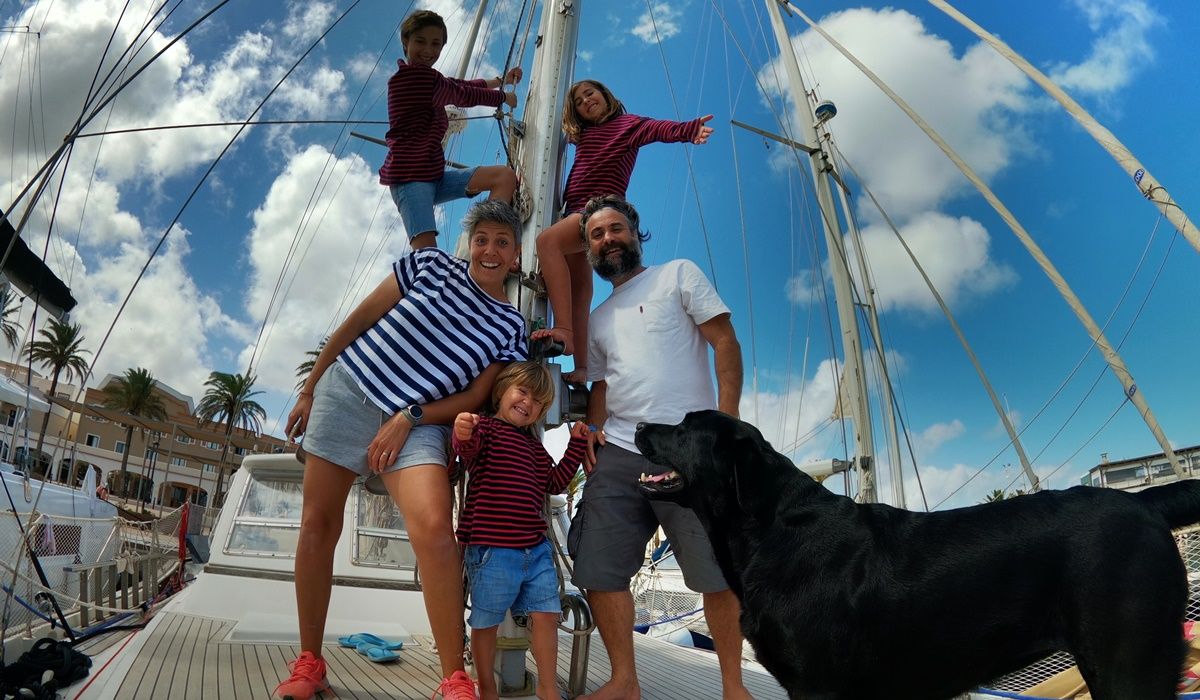 La familia Barberis atraca en La Graciosa