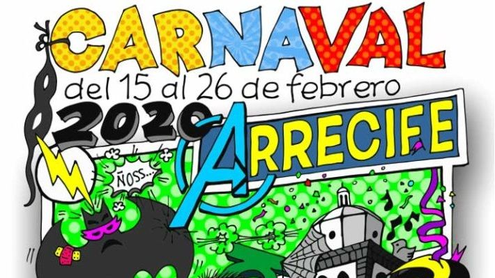 Cartel del Carnaval de Arrecife 2022