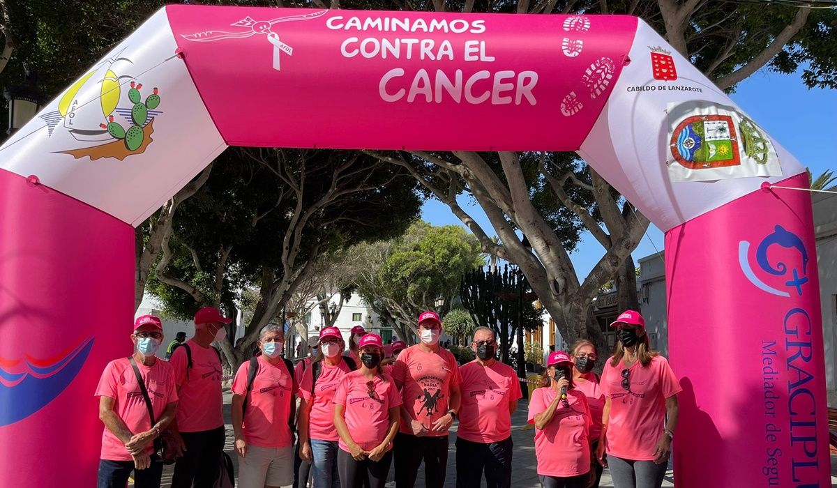 Caminata contra el cáncer de Haría