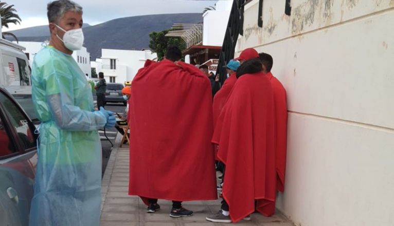 Los inmigrantes llegaron a Arrieta por sus propios medios Los inmigrantes llegaron a Arrieta por sus propios medios
