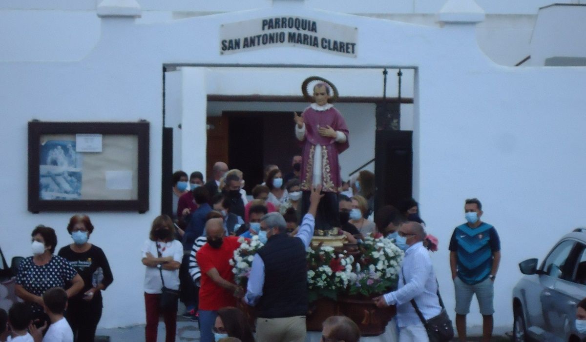 Procesión en honor a San Antonio María Claret
