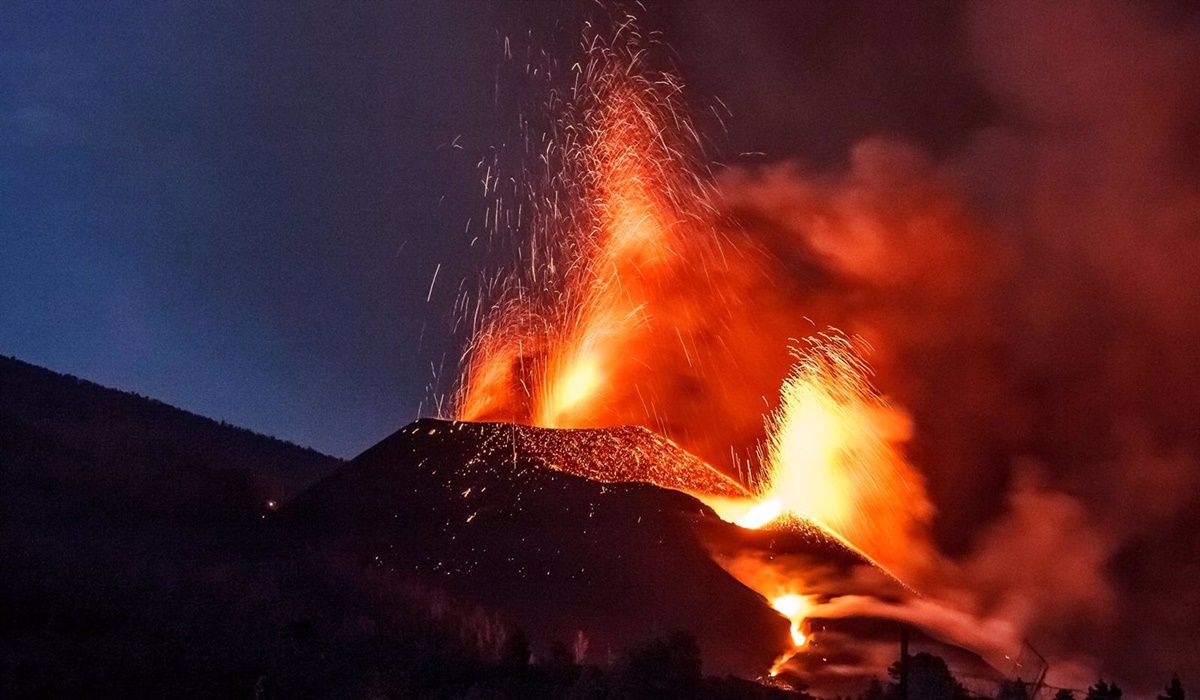 El volcán de La Palma, más activo que nunca