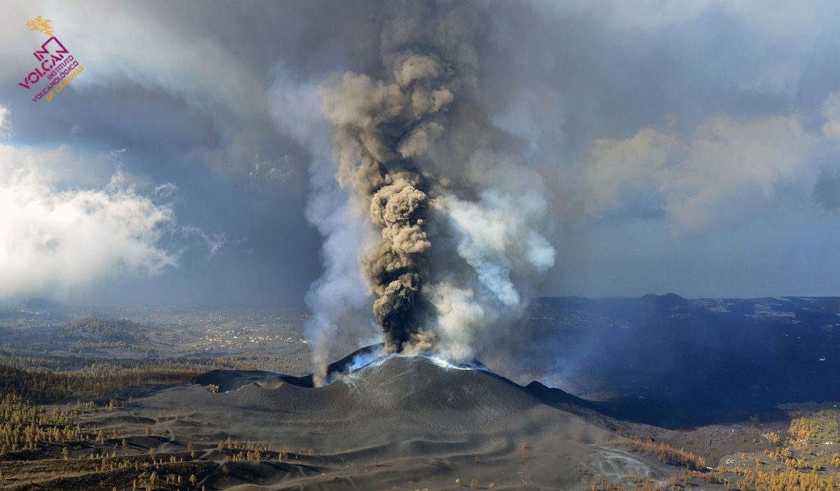 Eurpción del volcán de La Palma Involcan
