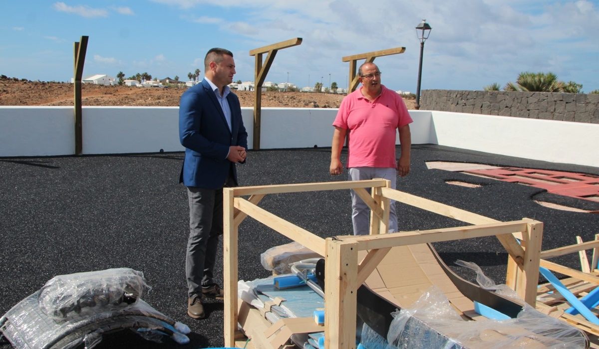 Yaiza inicia las obras del parque del Faro de Pechiguera