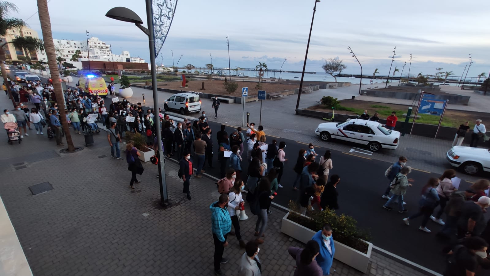 Manifestación de Adislan