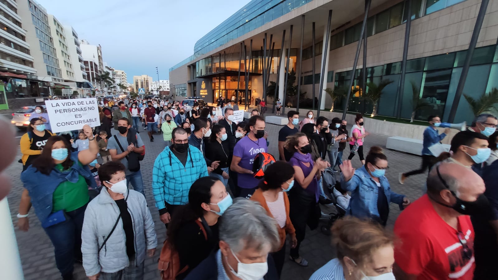 Manifestación de Adislan
