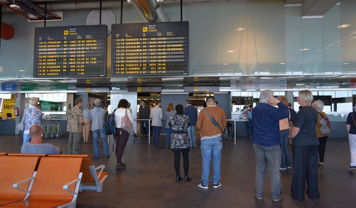 Imagen del aeropuerto de La Palma | Foto: EuropaPress 