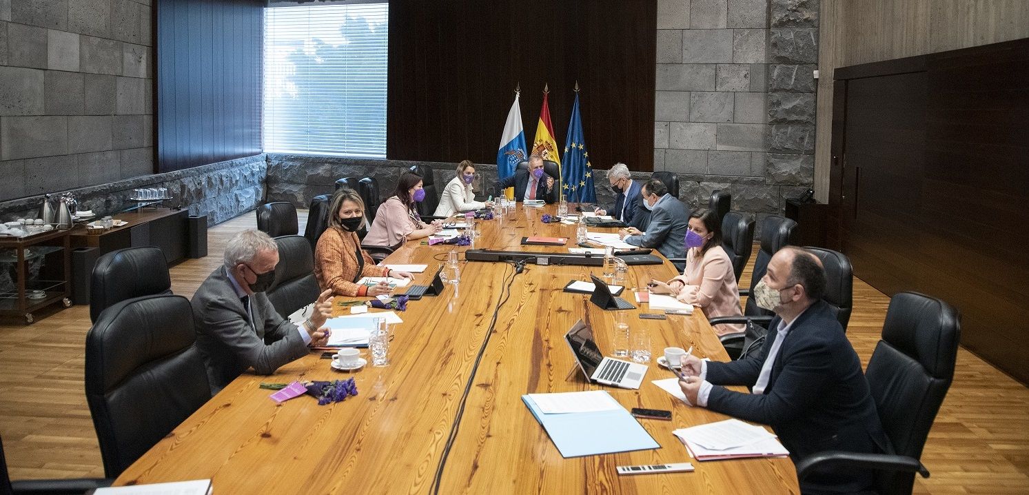 Reunión del Consejo de Gobierno de Canarias