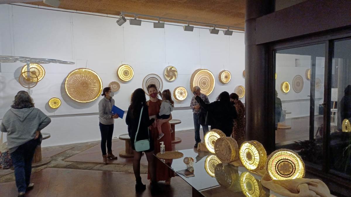 La sala El Aljibe acoge la exposición de Estefanía González, "Rosetas"