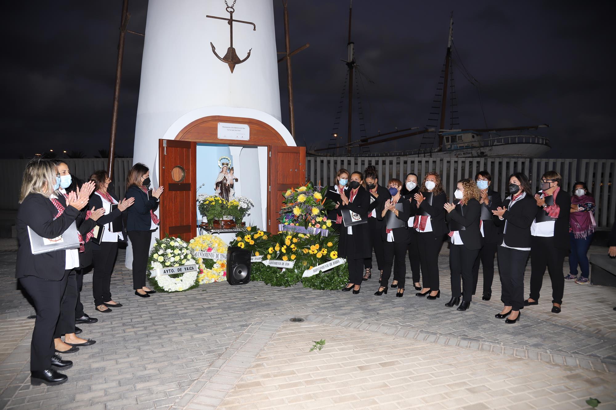 Recuerdo a las víctimas del Cruz del Mar