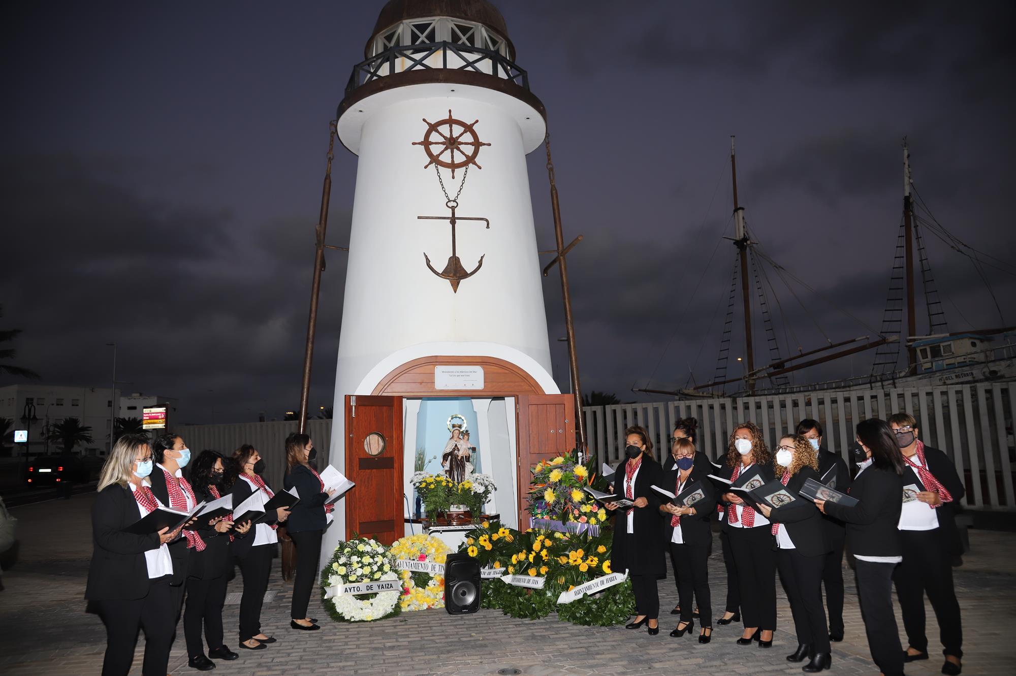 Recuerdo a las víctimas del Cruz del Mar