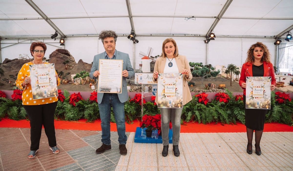 Presentación del programa de Navidad