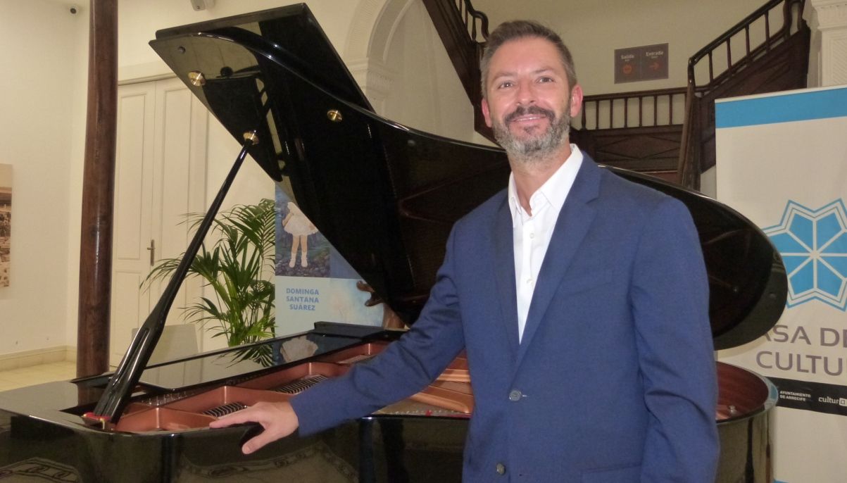 La Casa de la Cultura Agustín de la Hoz acoge el concierto del pianista José Luis Castillo