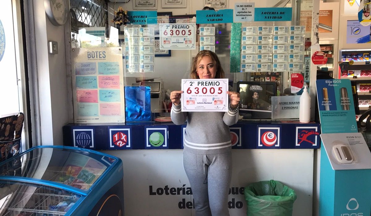 A pinch of the National Lottery falls in Arrecife