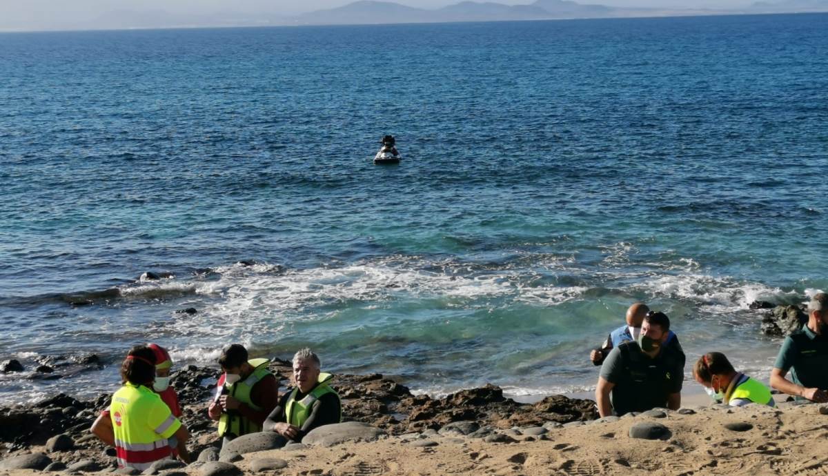 Fallece ahogado un hombre tras caer al mar cerca del Faro de Pechiguera