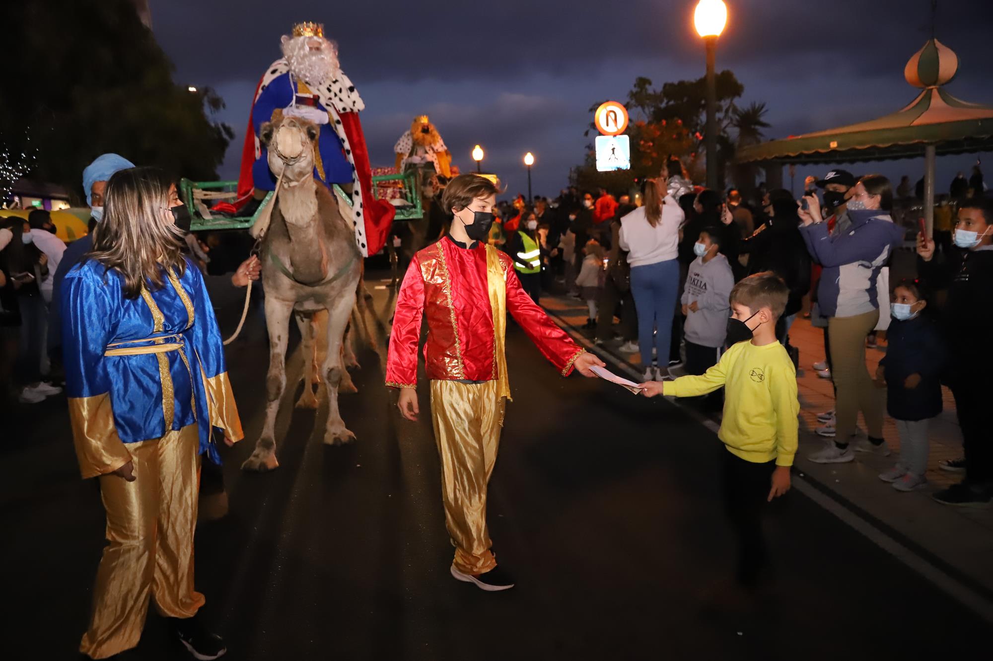 Cabalgata de Reyes Magos en Arrecife