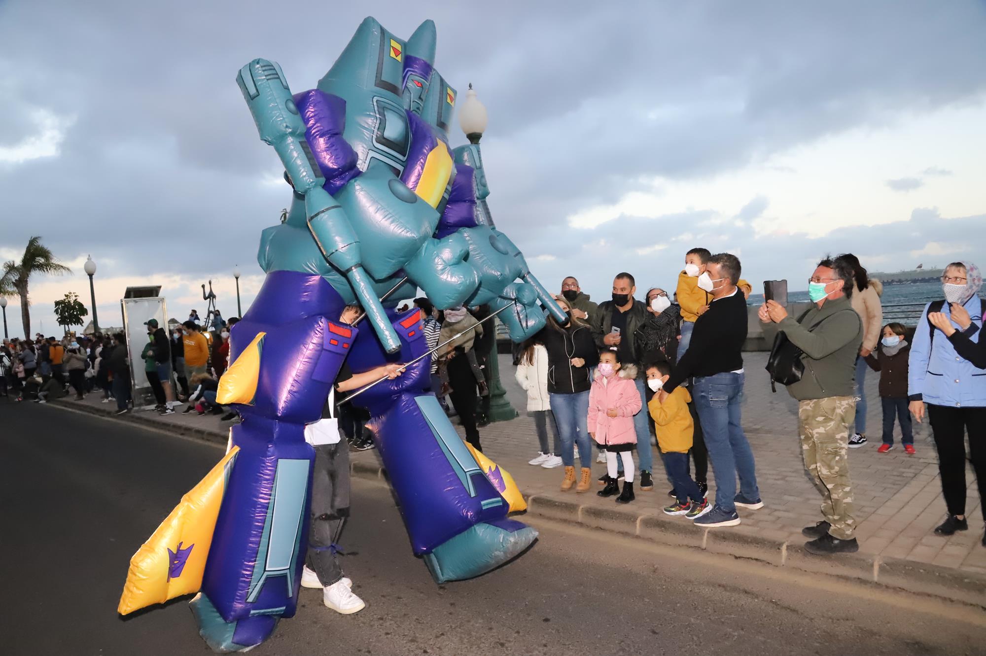 Cabalgata de Reyes Magos en Arrecife