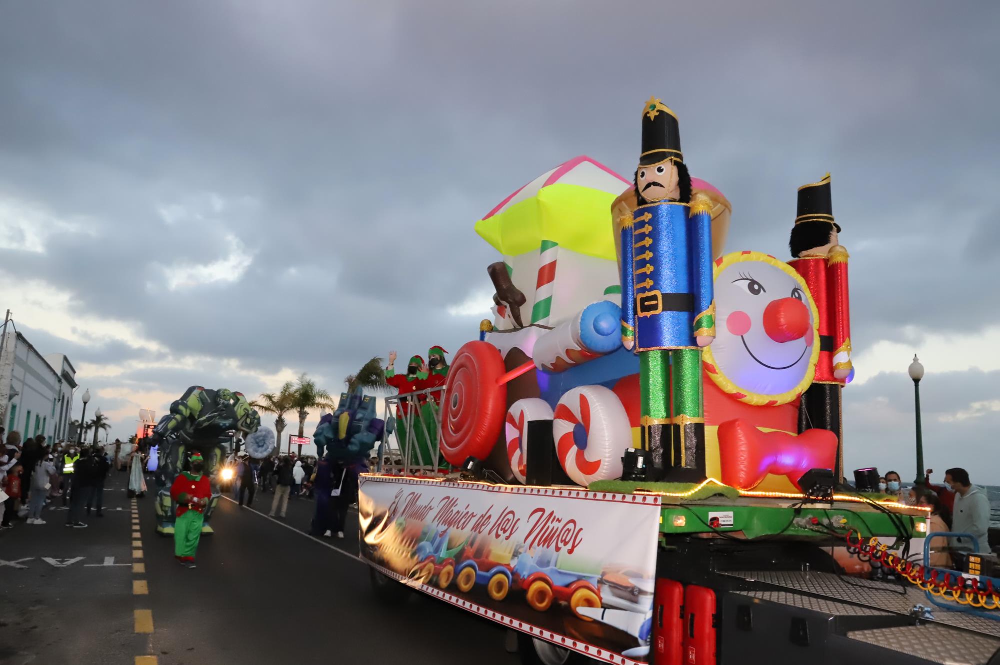 Cabalgata de Reyes Magos en Arrecife