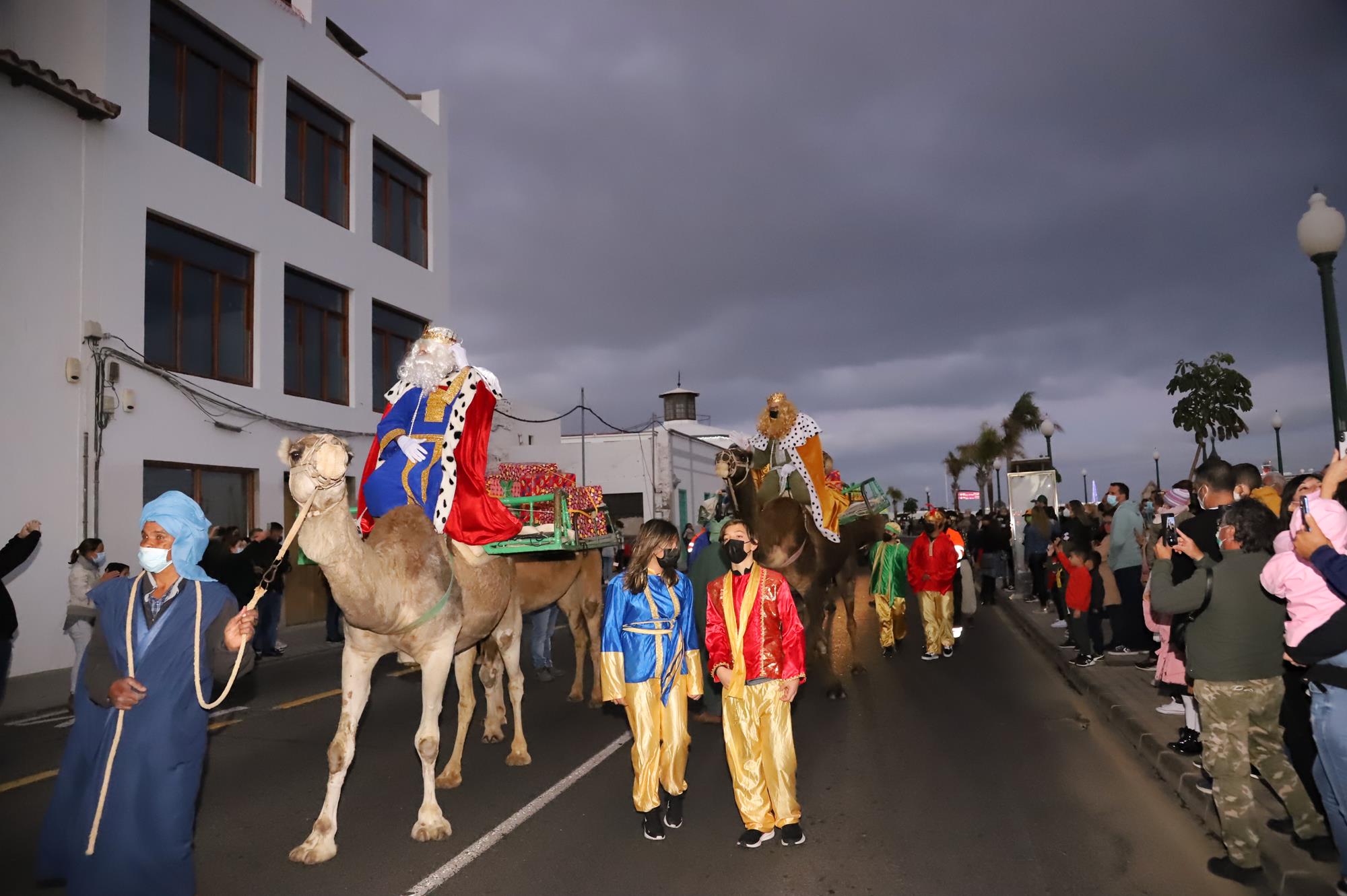 Cabalgata de Reyes Magos en Arrecife