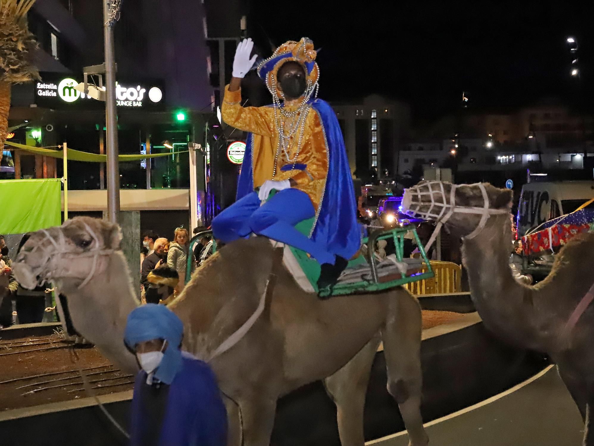 Cabalgata de Reyes Magos en Arrecife