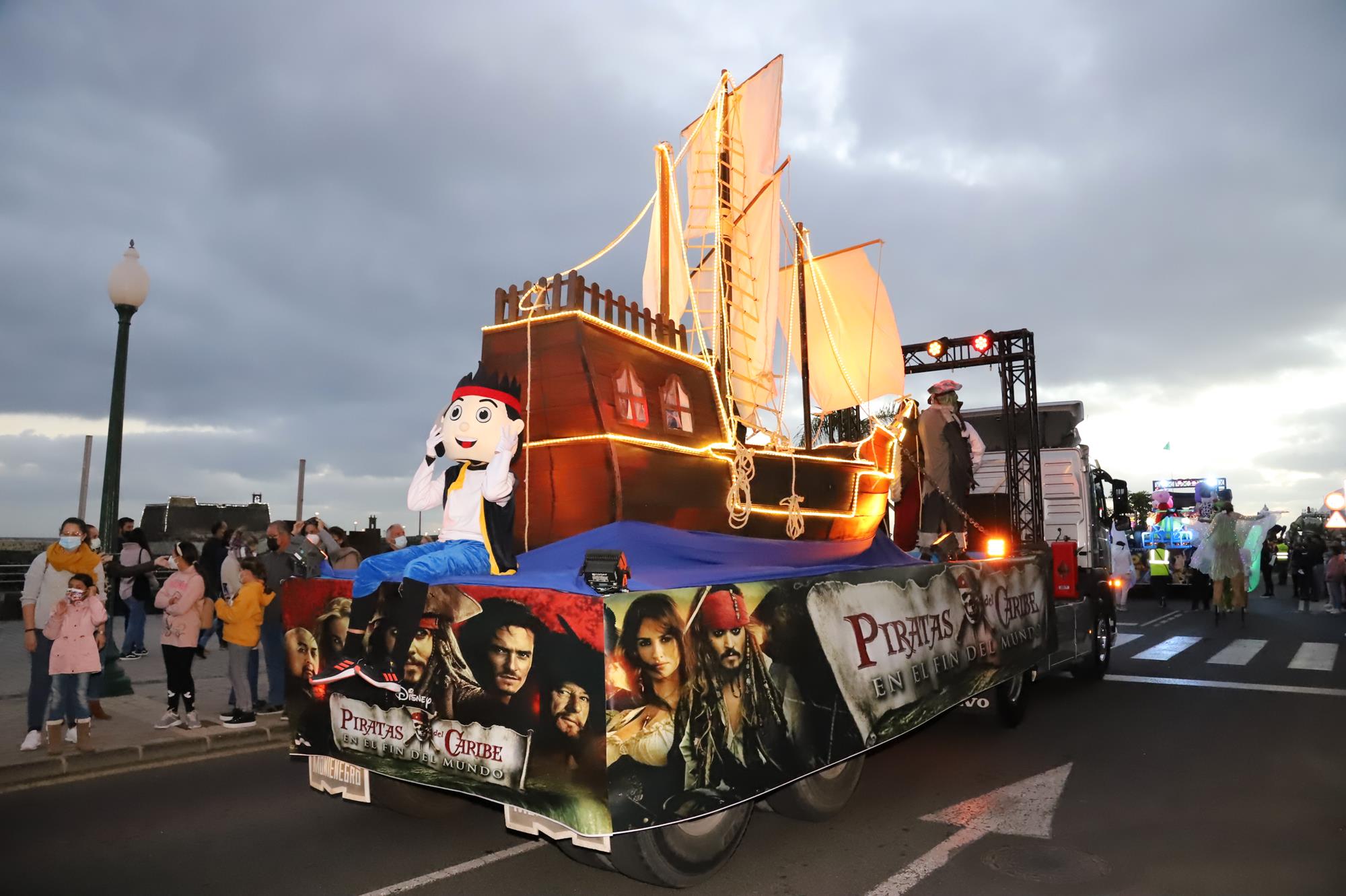 Cabalgata de Reyes Magos en Arrecife