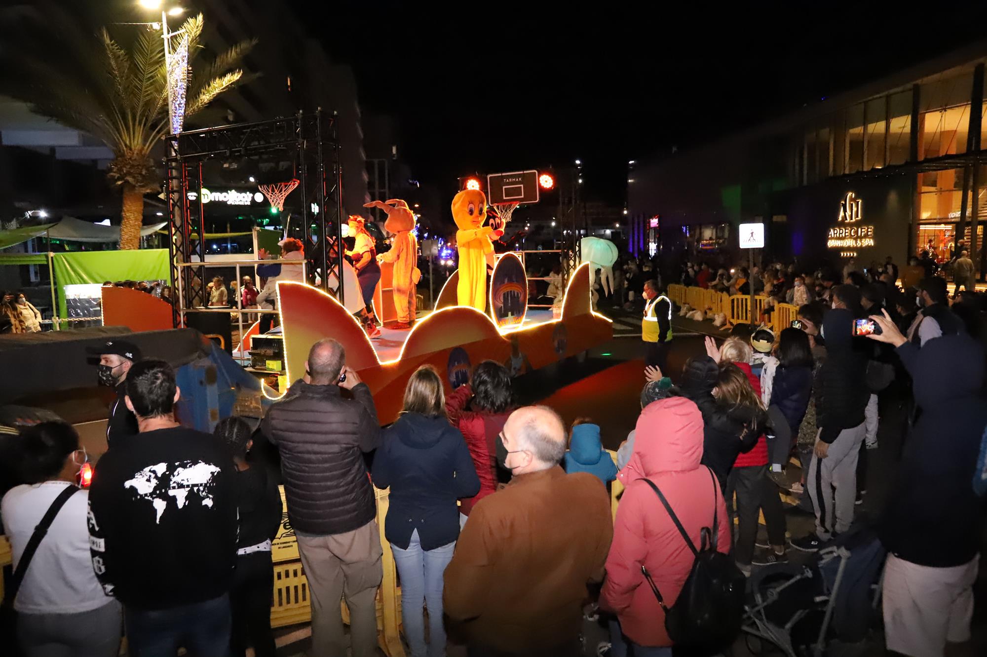 Cabalgata de Reyes Magos en Arrecife