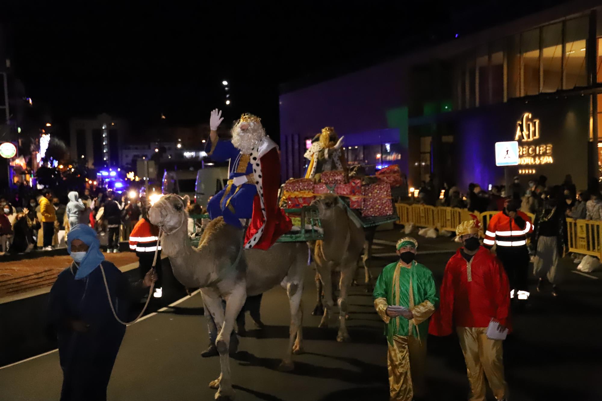 Cabalgata de Reyes Magos en Arrecife