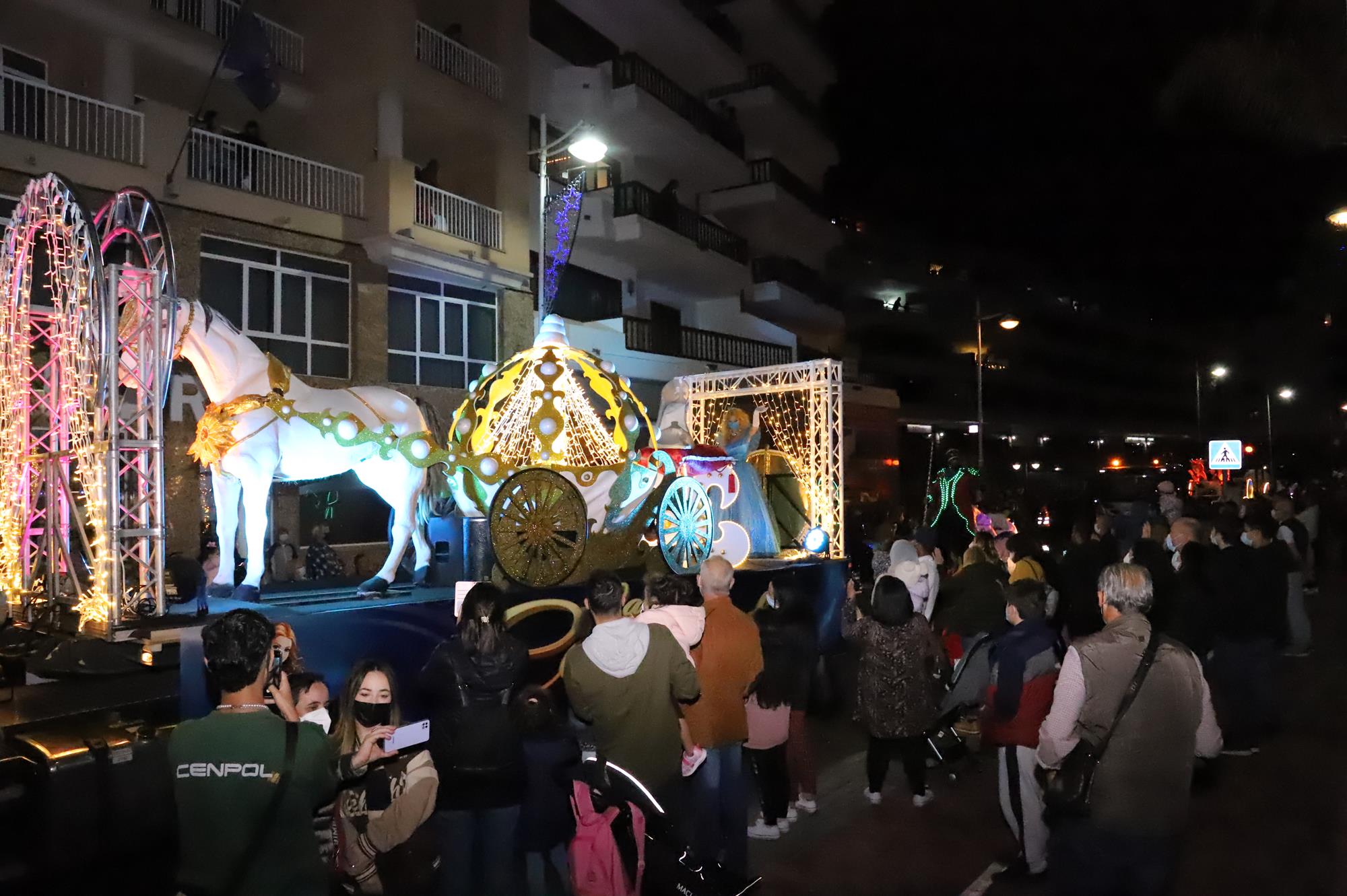 Cabalgata de Reyes Magos en Arrecife