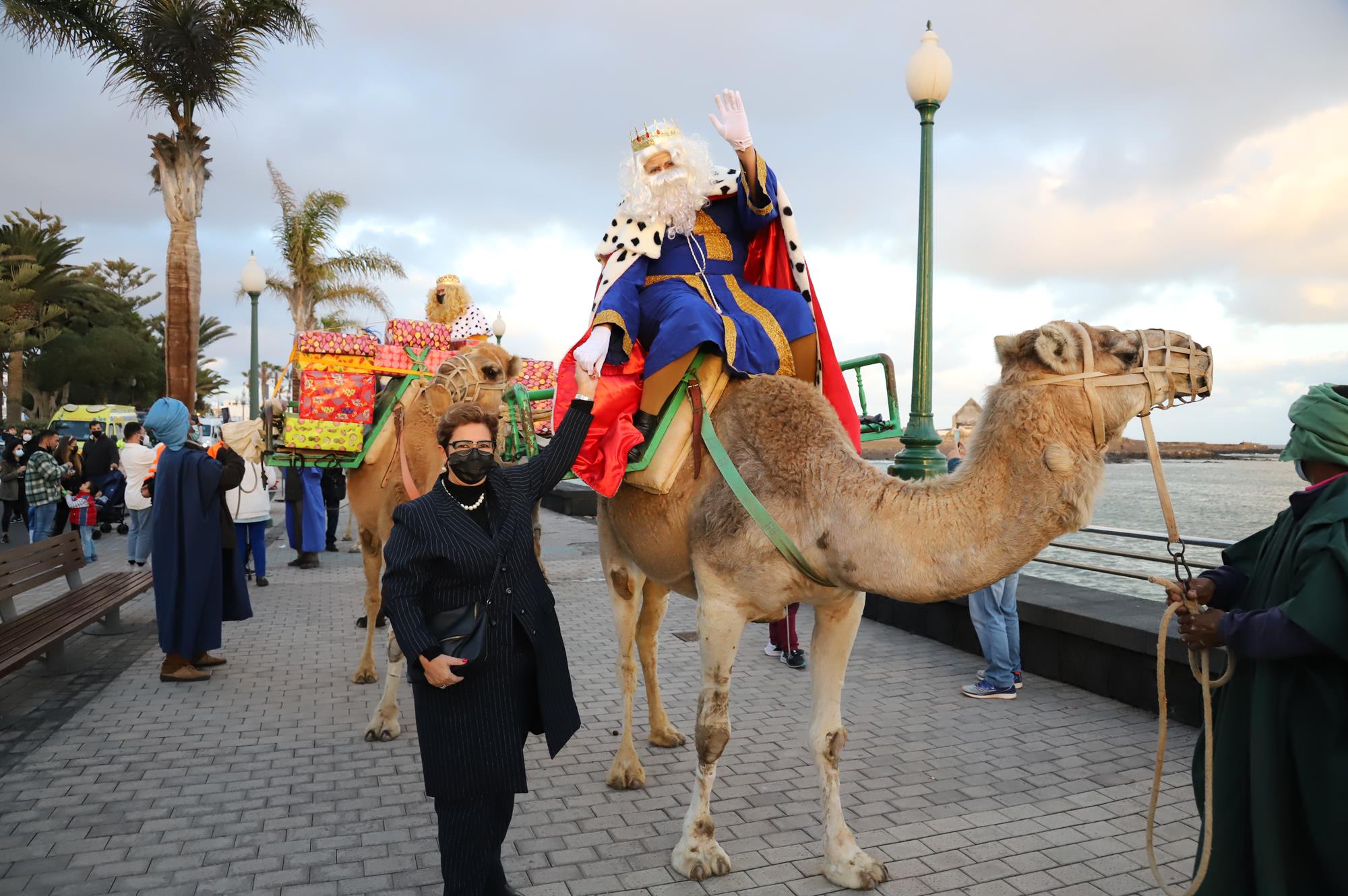 Cabalgata de Reyes Magos en Arrecife en una imagen de archivo.